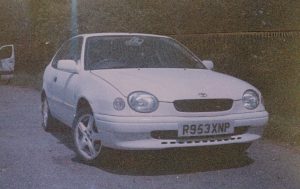 Paddy, my 1998 Toyota Corolla E11