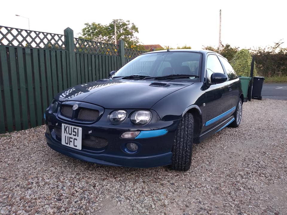 The Fleet: Rover 25/MG ZR - "Conor McGregor" 2 The Rover 25, dressed up as an MG ZR