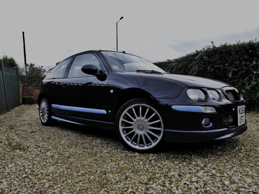 The Rover 25, dressed up as an MG ZR