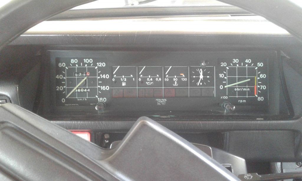 The Unloved & Forgotten: FSO Polonez 3 The dashboard of an FSO Polonez. The grid design just screams 1980's.