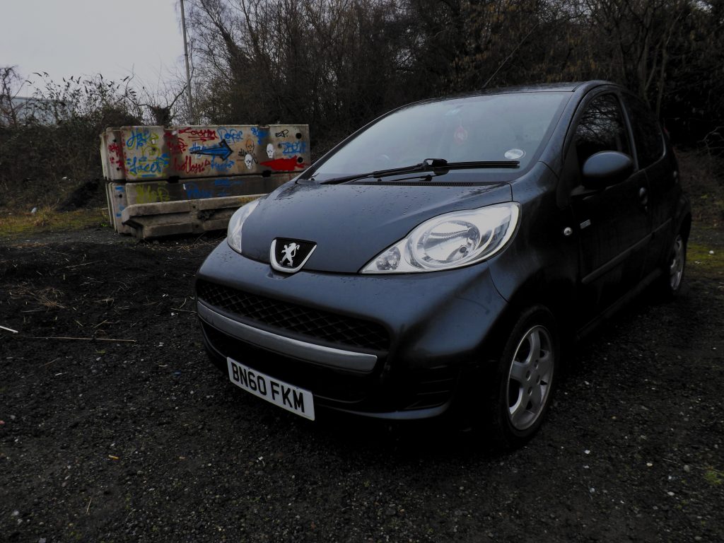 Rocky, my grey Peugeot 107