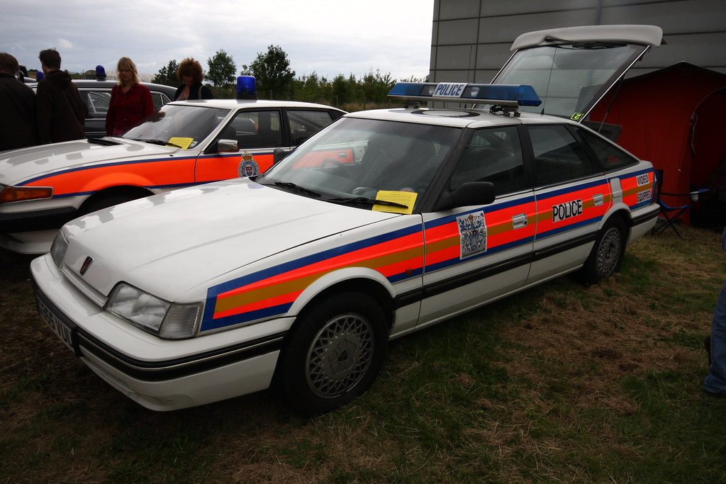 The Police have had previous with the Rover 800.