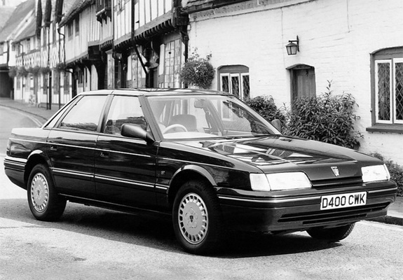 I didn't think I'd have a website with an article about my Dad's Rover 820E on it, so I didn't think to take a photo of it at the time. So a press shot will have to do.