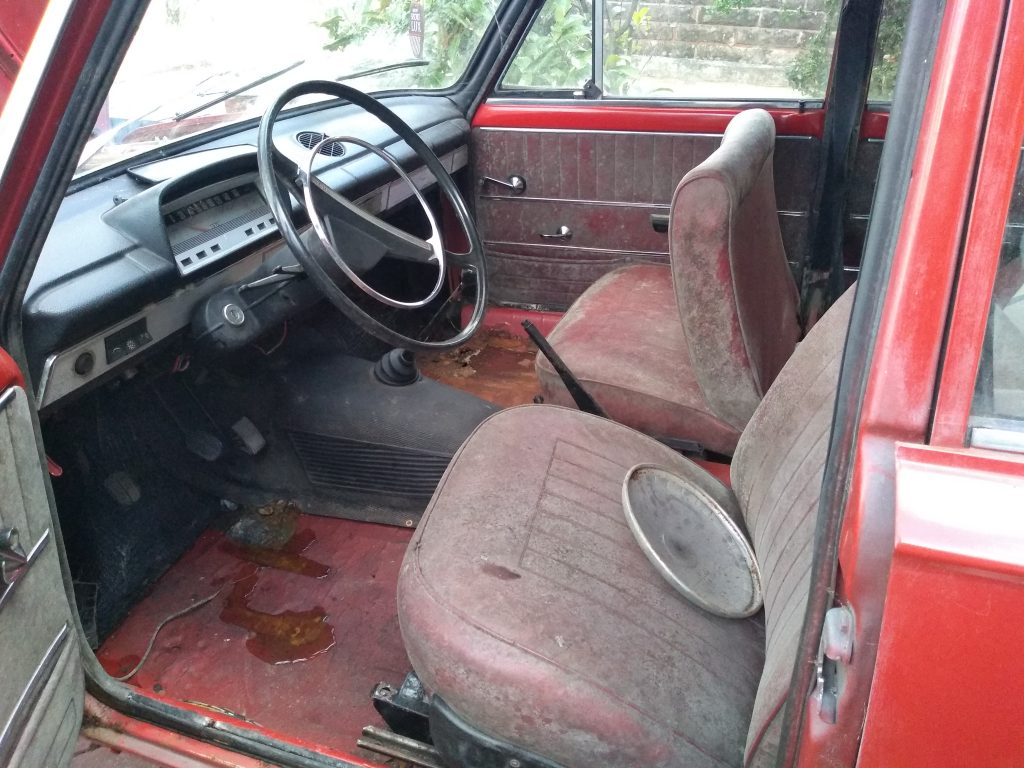 I can't remember why or how the rear passenger seat is like that. Maybe the mold wanted a ride?