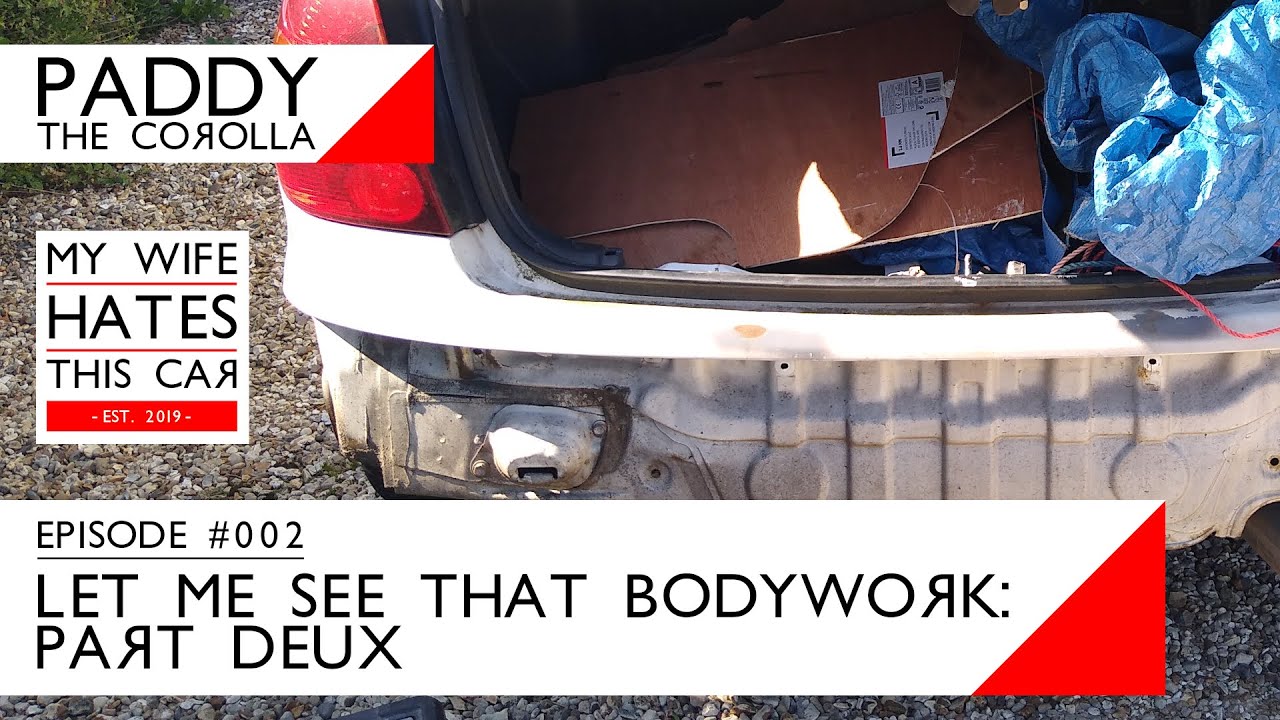 Paddy the Toyota Corolla: Let Me See That Bodywork – Part Deux