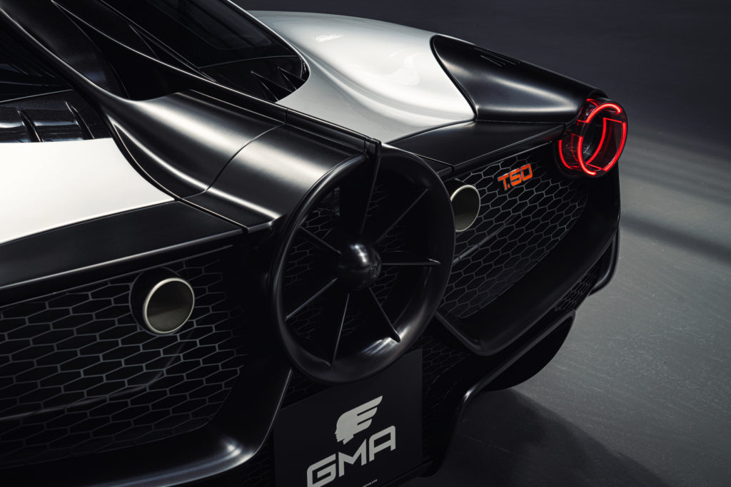 Gordon Murray T.50 - Simply the best car you'll ever drive 5 The fan of the GMA T.50, providing 50% of the car's downforce under normal, driving to Tesco, conditions