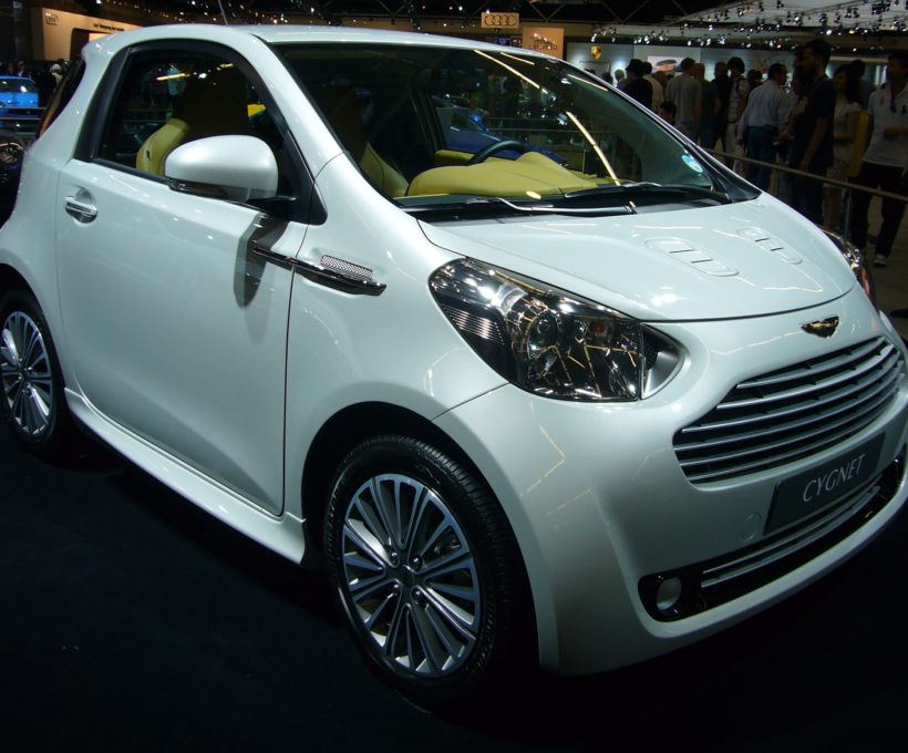 The Aston Martin Cygnet – When luxury met a washing machine