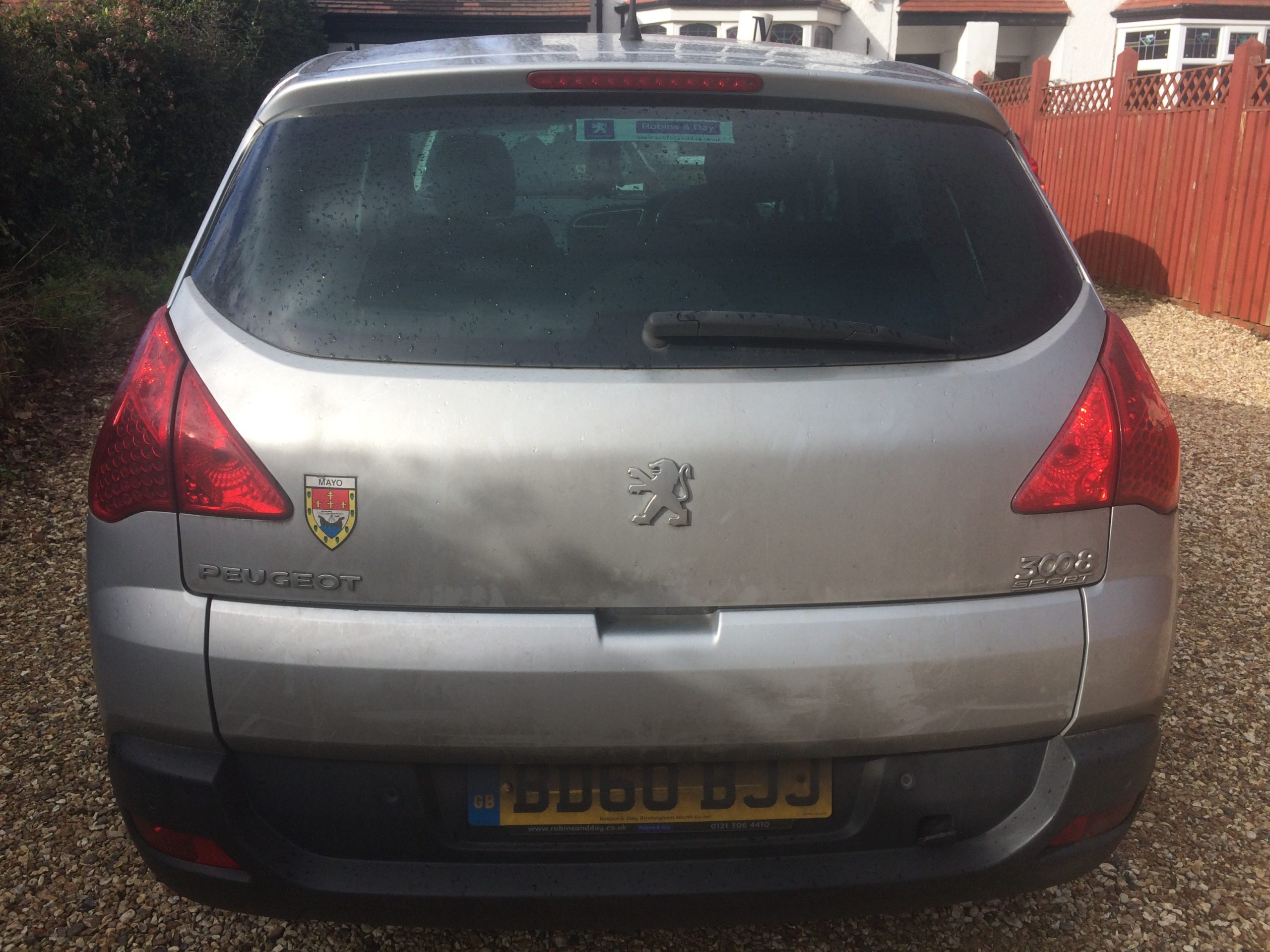 How To A Rear Light Bulb On A Peugeot 3008 - My Wife Hates This Car