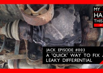 A quick way to fix a leaking differential