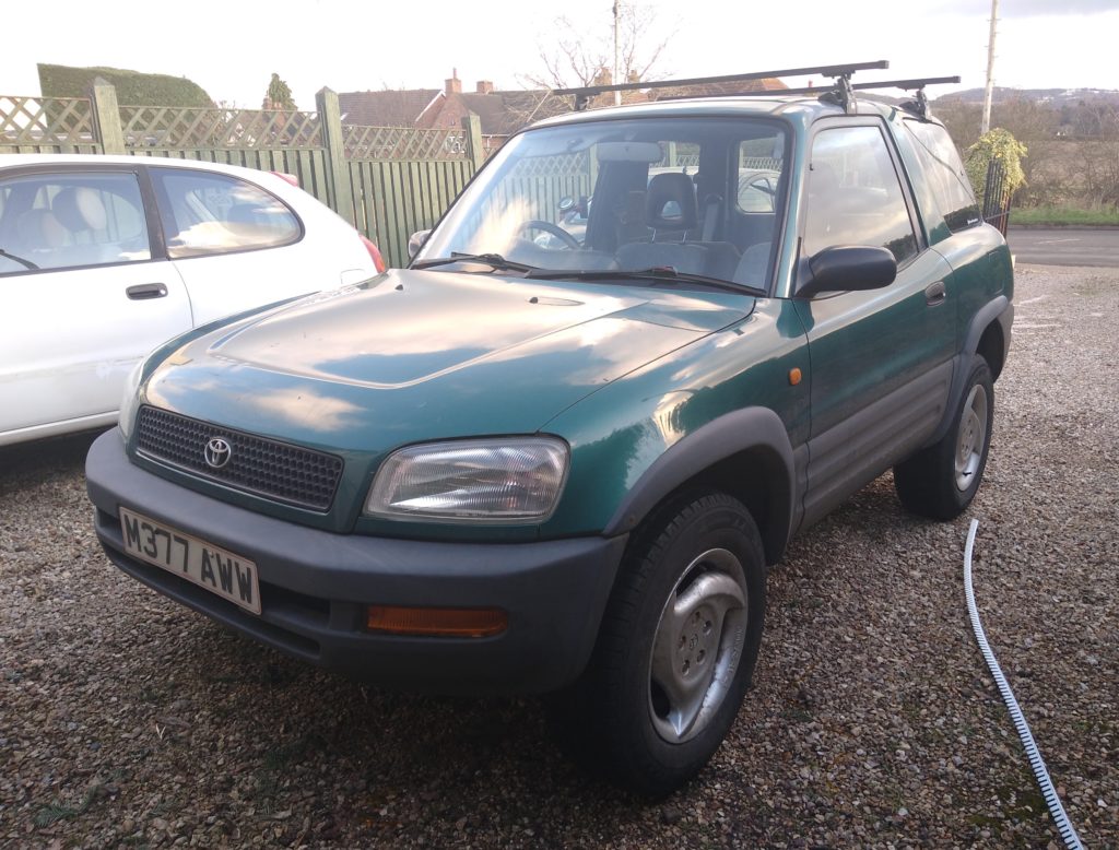 State of the Fleet 2021 5 The new addition to the fleet in 2020, Jack the Toyota RAV4 GX continues to give me jobs when I could do without them.