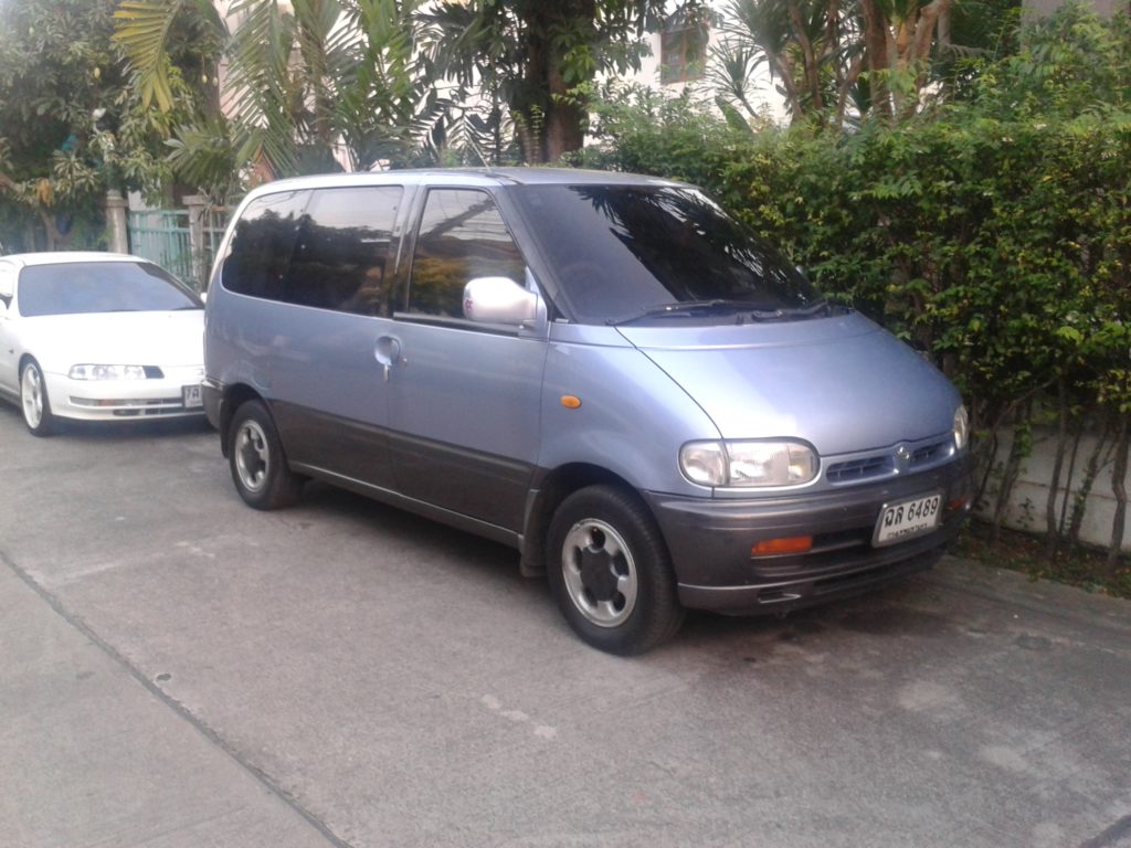 The Nissan Serena C23 offers a good driving position, easy to park, and an excuse to measure 0-60 times with a calendar.