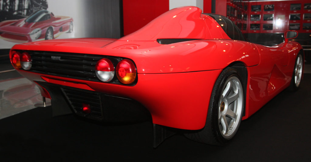 Yamaha OX99 - From Crap F1 Engine to Forgotten Supercar 4 The sleek Yamaha OX99-11 was designed by International Auto Design Ltd with the help of former March owner Robin Herd.
