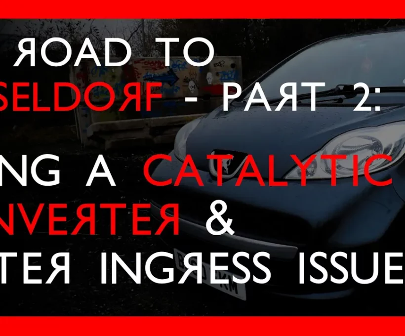 A cheap, easy repair for the catalytic converter on my Peugeot 107