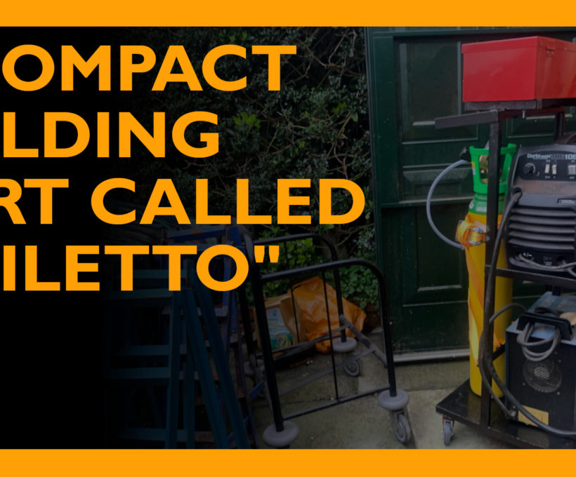 A Compact Welding Cart Called “Stiletto”